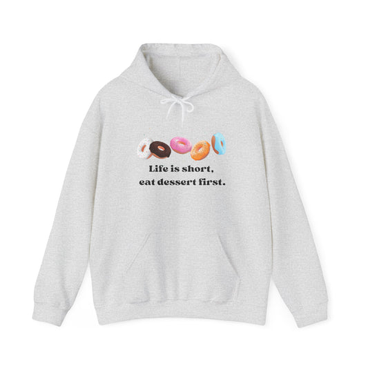 Eat Dessert First Unisex Heavy Blend™ Hooded Sweatshirt