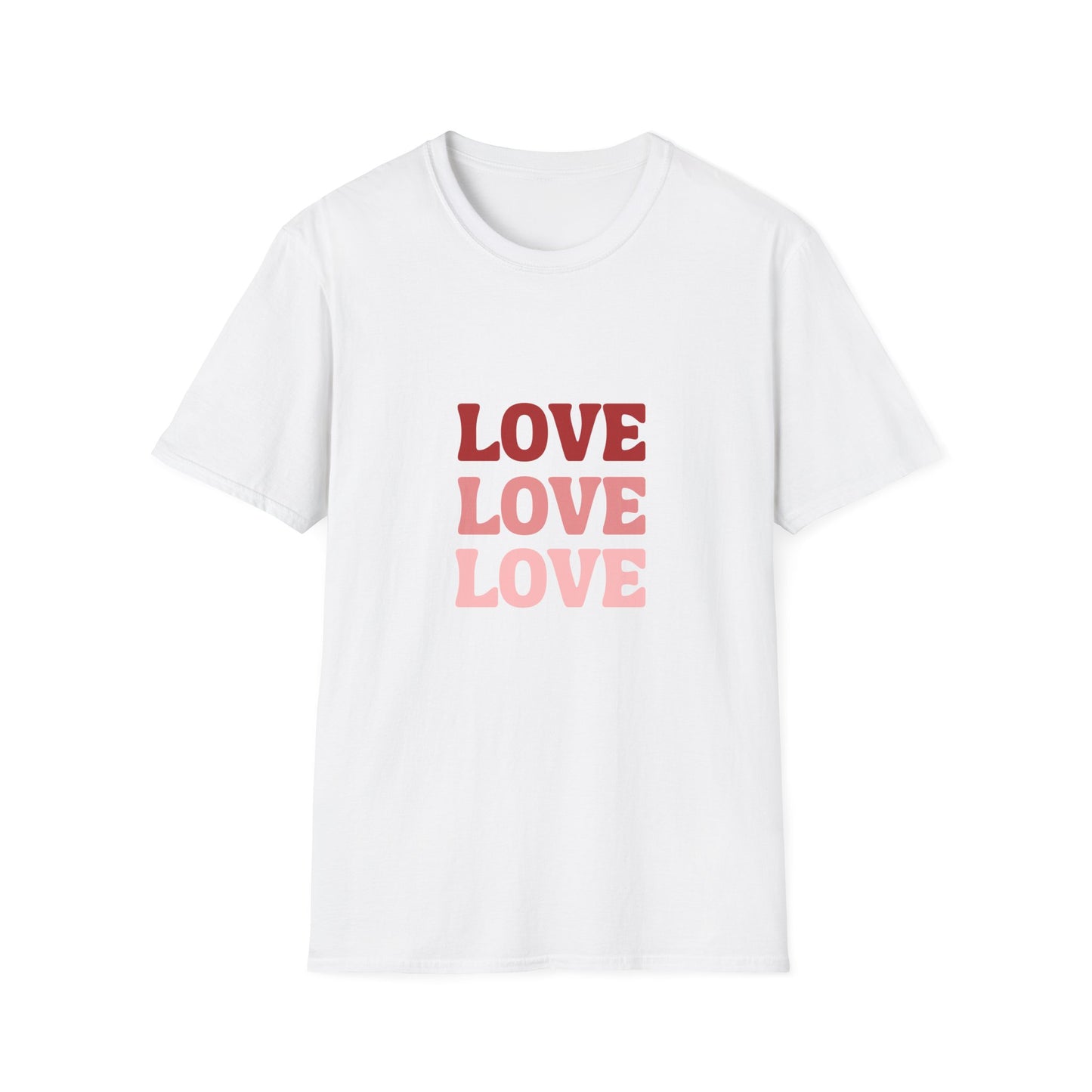 Love Hearts Unisex Softstyle T-Shirt