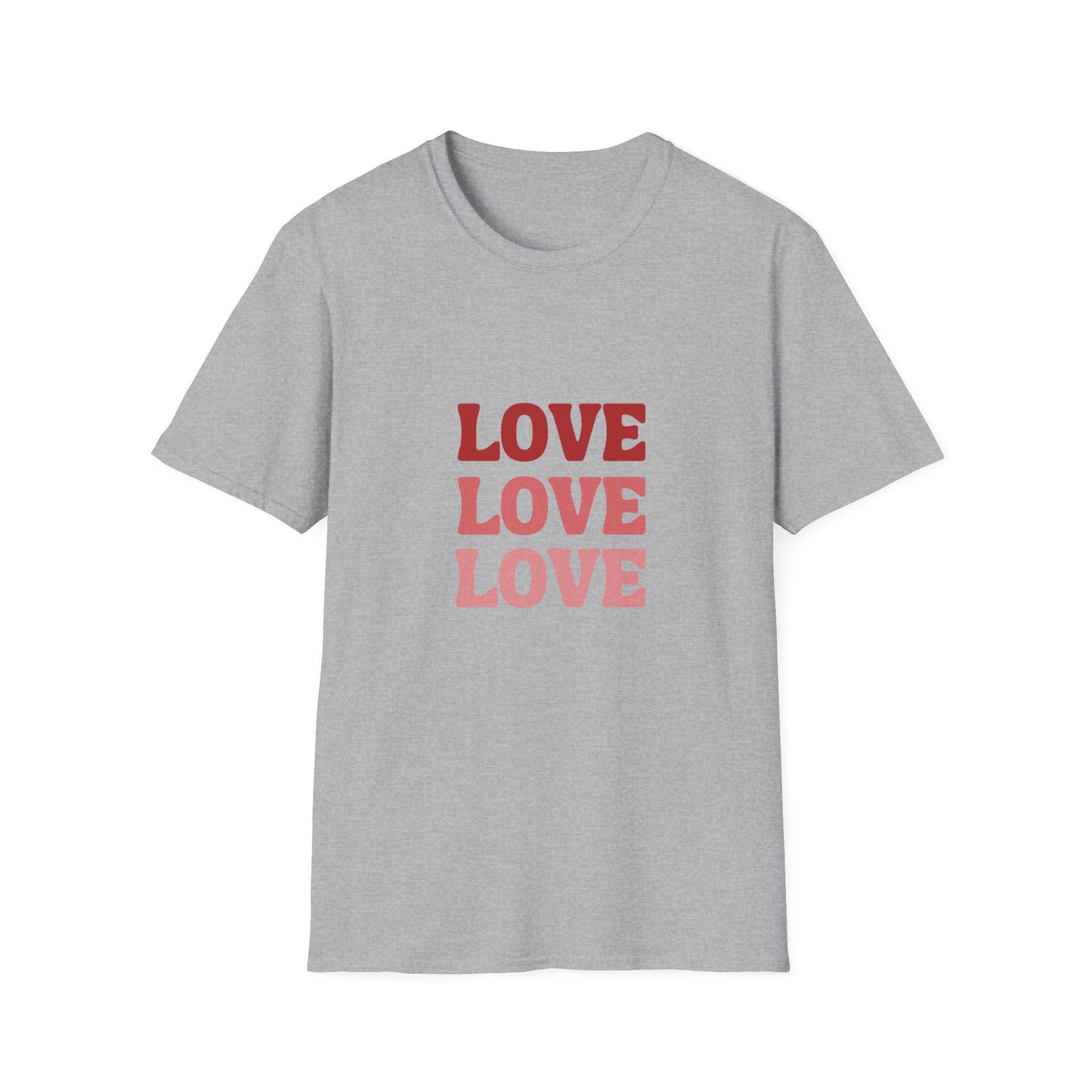 Love Hearts Unisex Softstyle T-Shirt