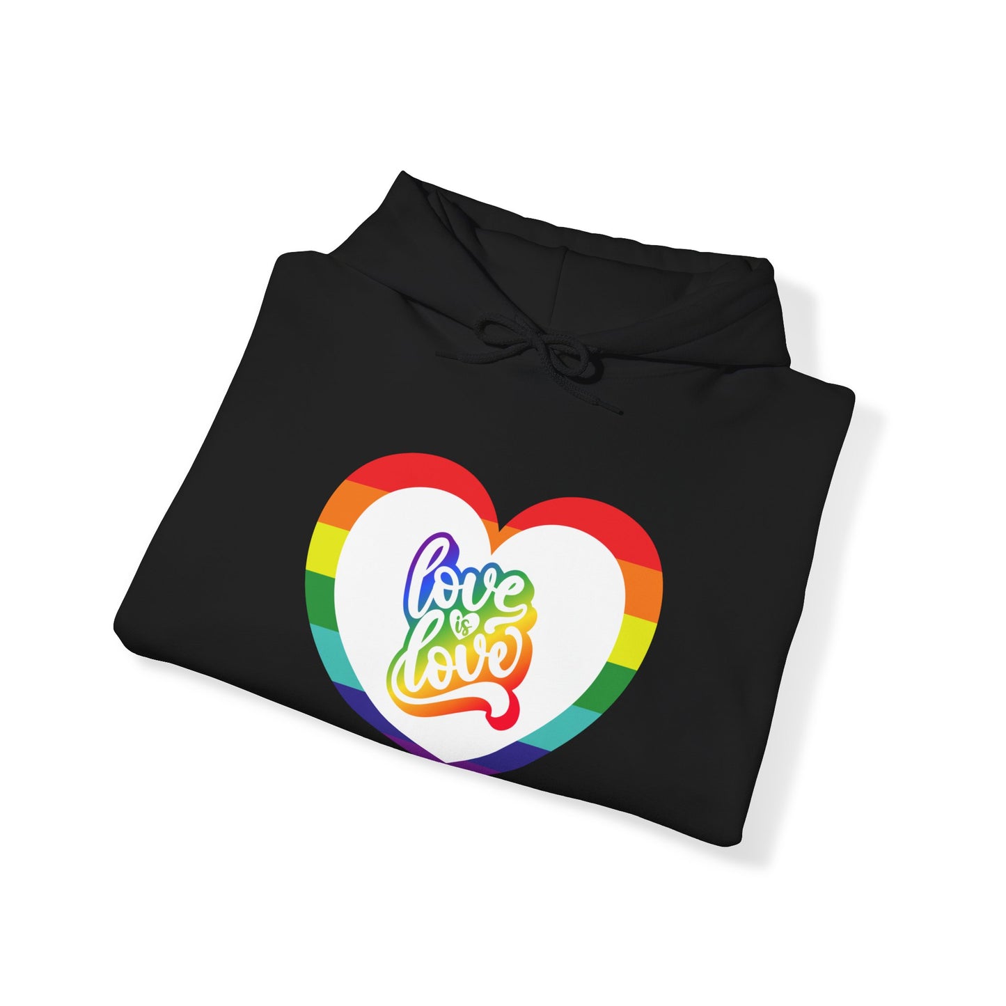 Love Is Love Rainbow Unisex Heavy Blend™ Hooded Sweatshirt