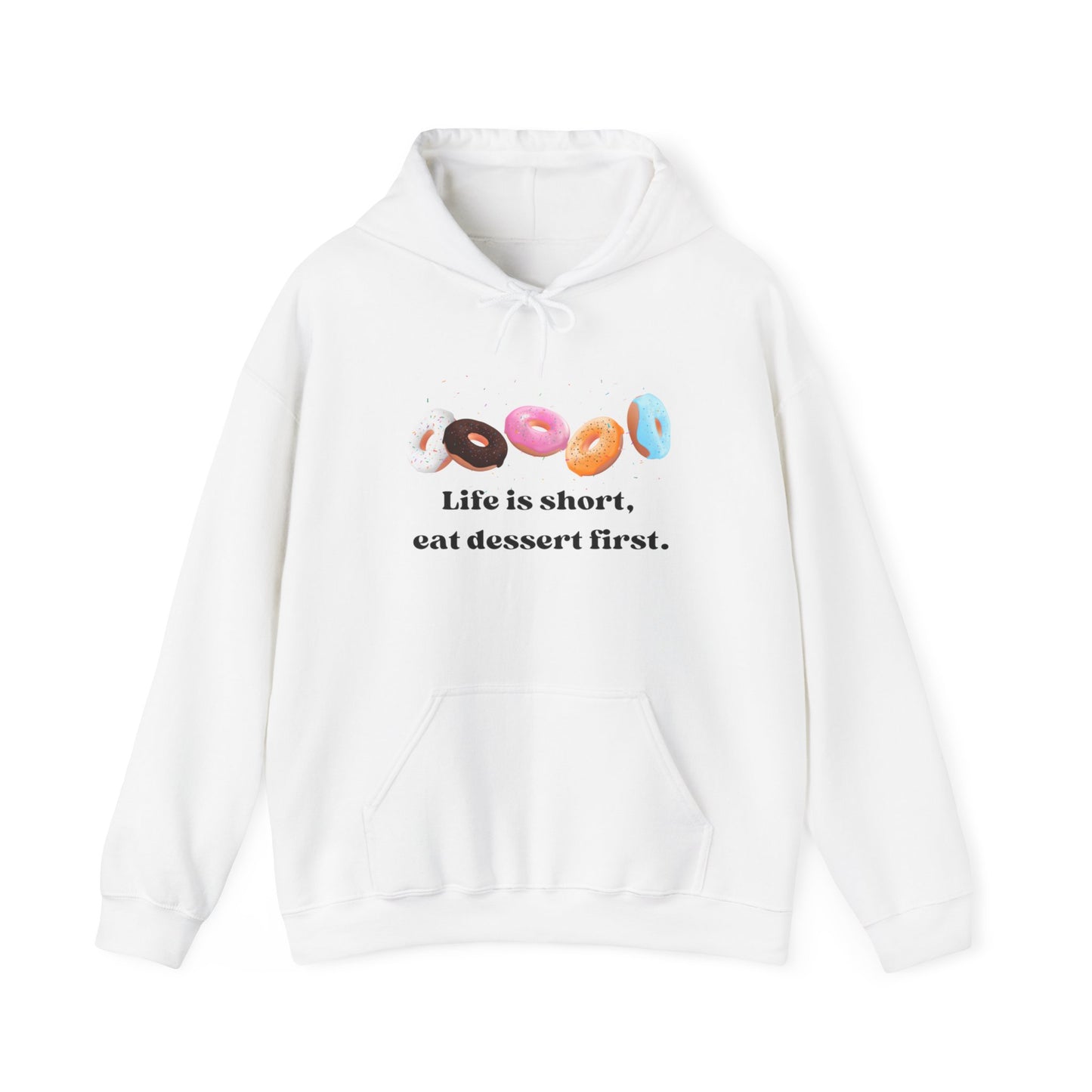 Eat Dessert First Unisex Heavy Blend™ Hooded Sweatshirt