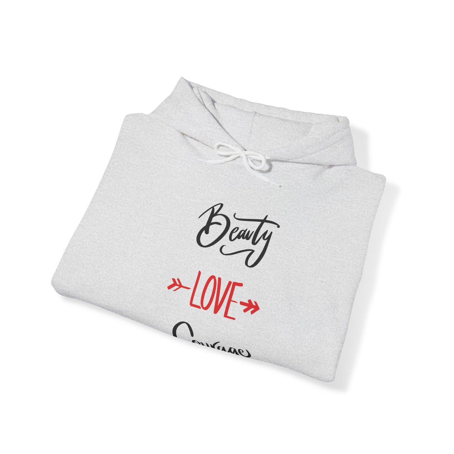 Beauty Love Courage Unisex Heavy Blend™ Hooded Sweatshirt