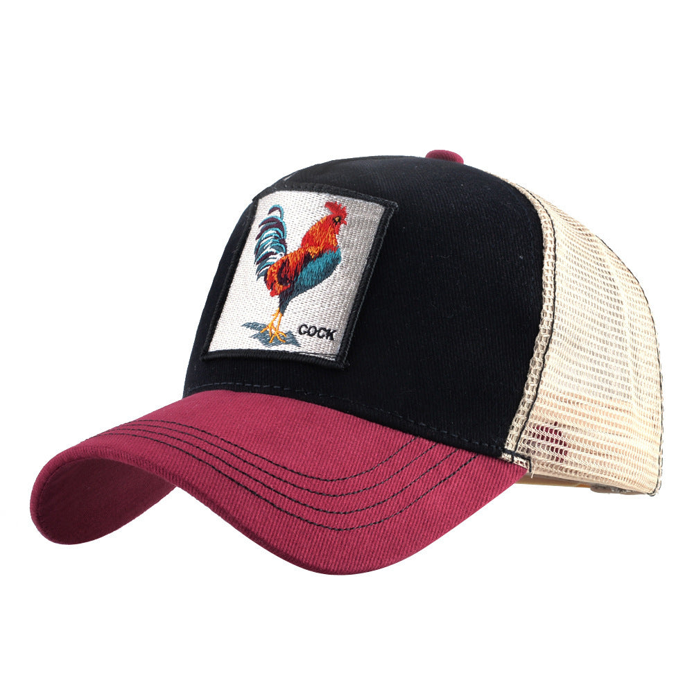 Vintage Embroidery Animal Baseball Cap