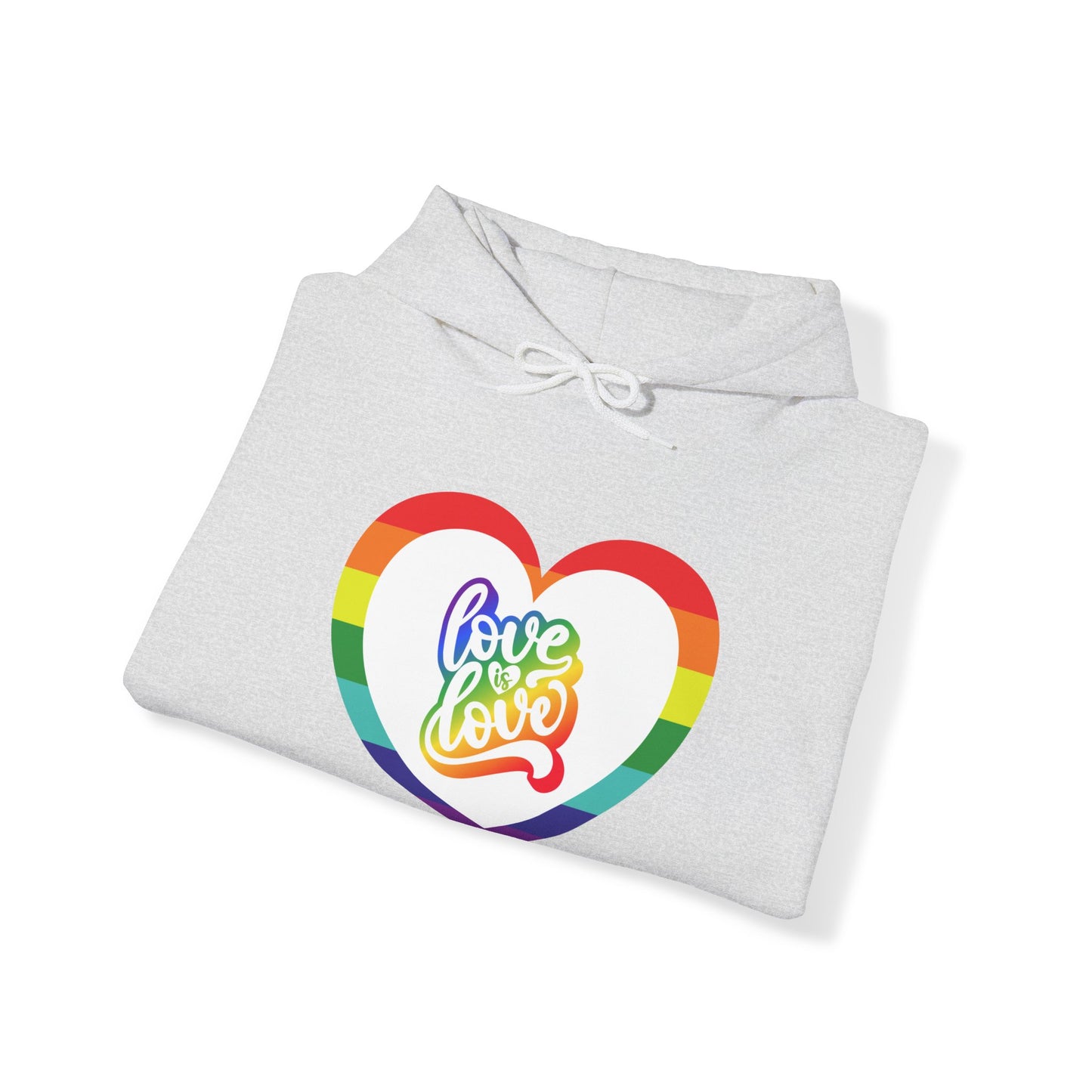 Love Is Love Rainbow Unisex Heavy Blend™ Hooded Sweatshirt