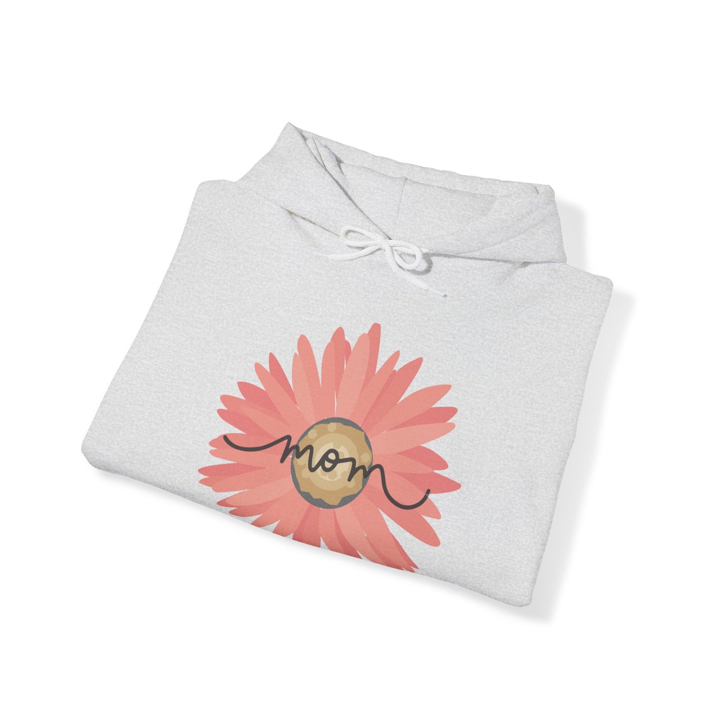 Mom Flower Unisex Heavy Blend™ Hooded Sweatshirt Hoodie Mothers Day