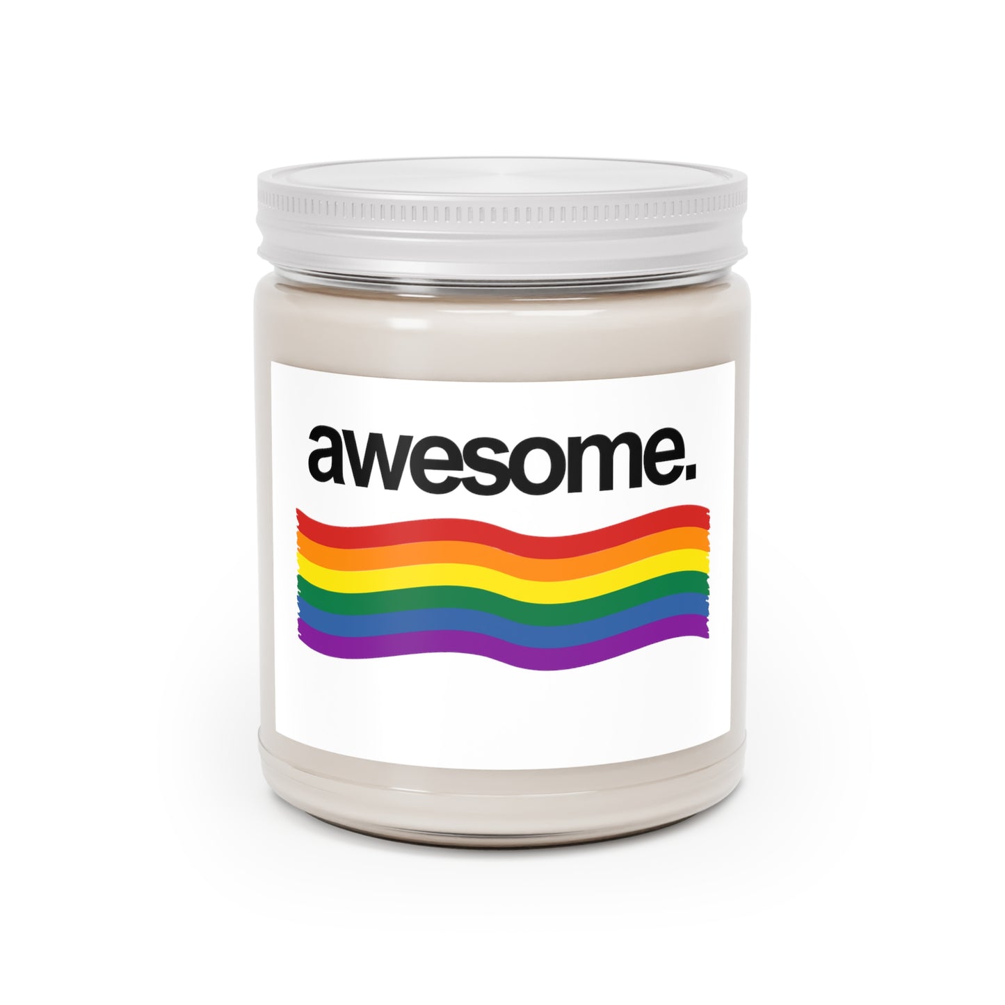 Rainbow Awesome Scented Candles, 9oz