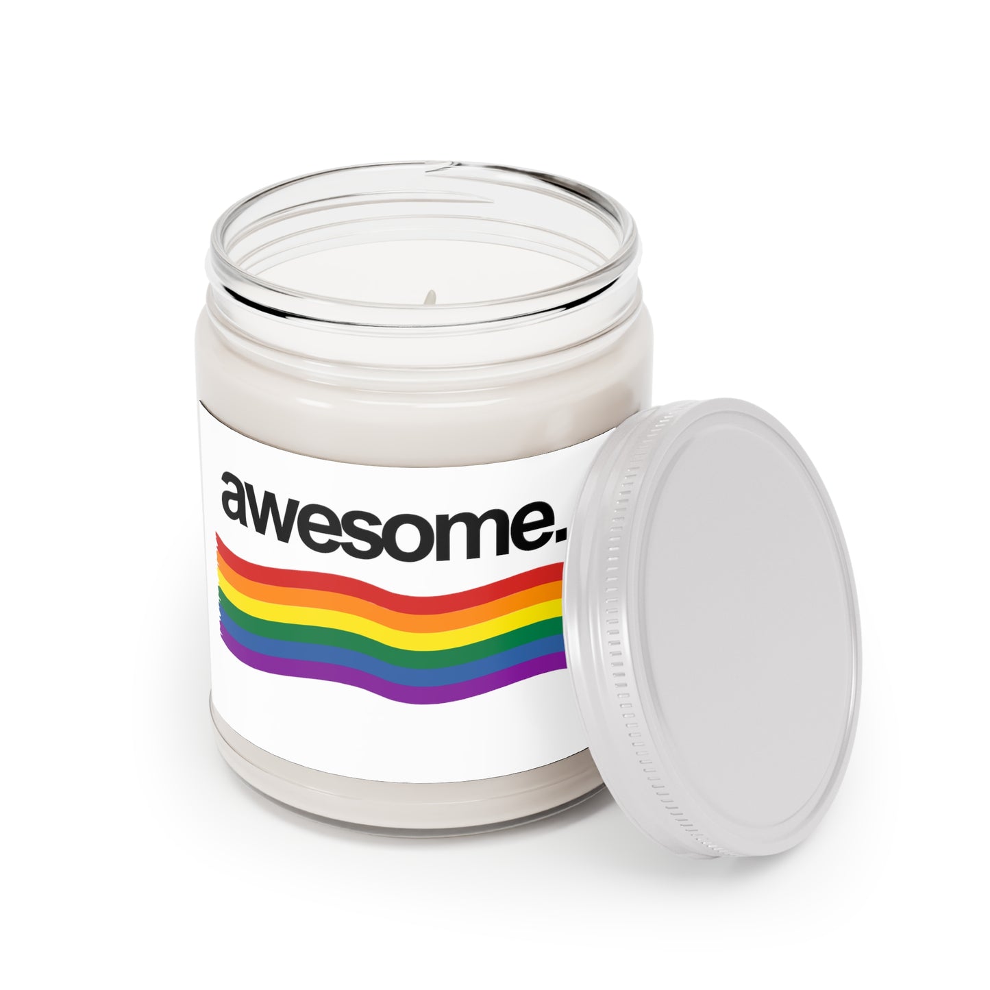 Rainbow Awesome Scented Candles, 9oz