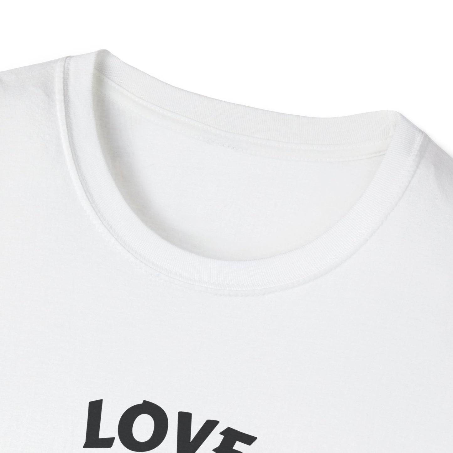 T-Shirt Beauty Love Courage Unisex Softstyle