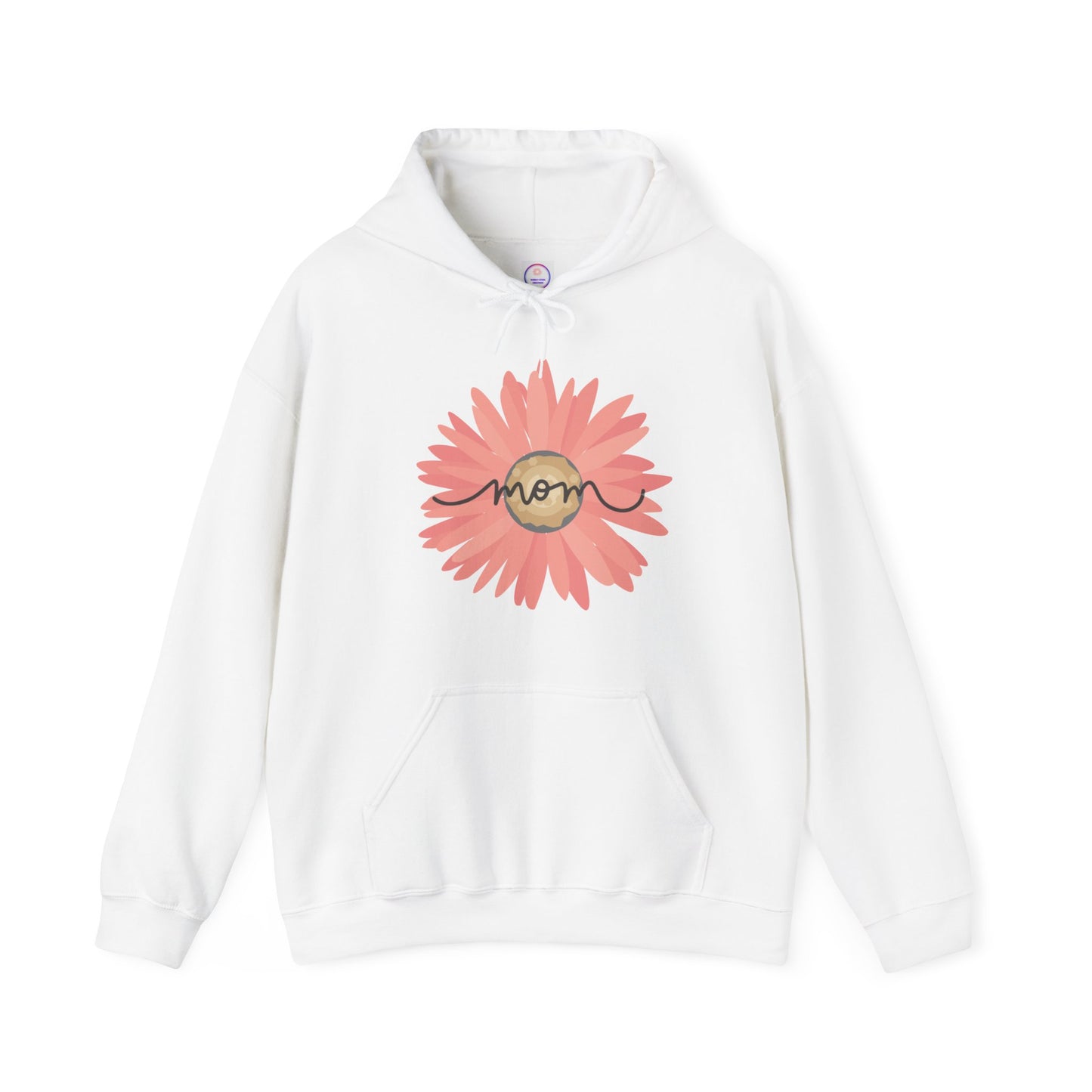 Mom Flower Unisex Heavy Blend™ Hooded Sweatshirt Hoodie Mothers Day