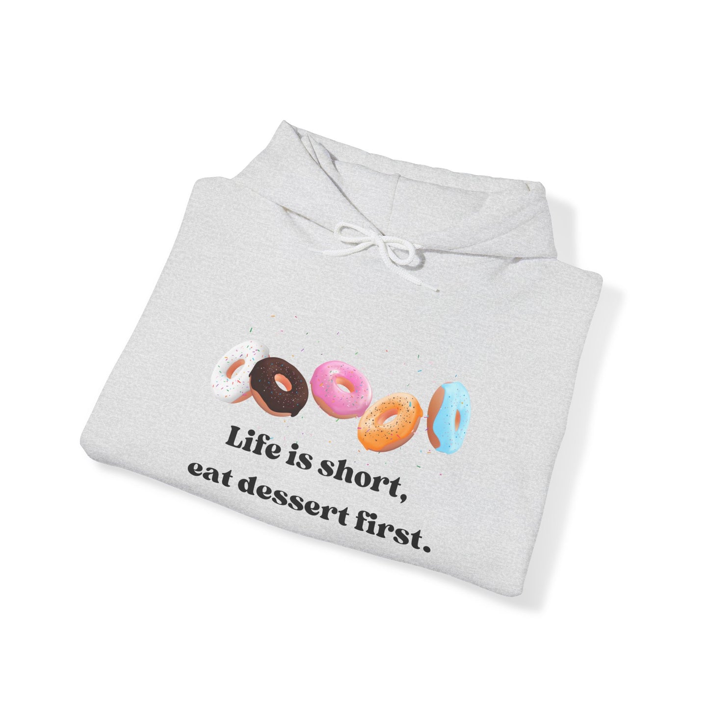 Eat Dessert First Unisex Heavy Blend™ Hooded Sweatshirt