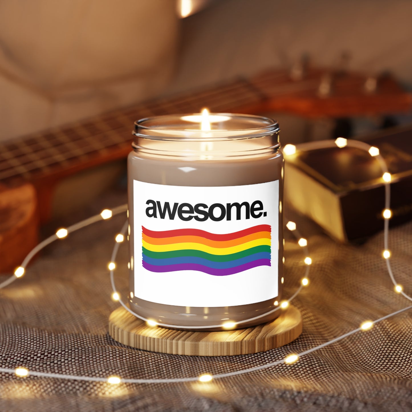 Rainbow Awesome Scented Candles, 9oz