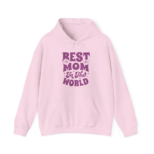 Best Mom In The World Unisex Heavy Blend™ Hooded Sweatshirt