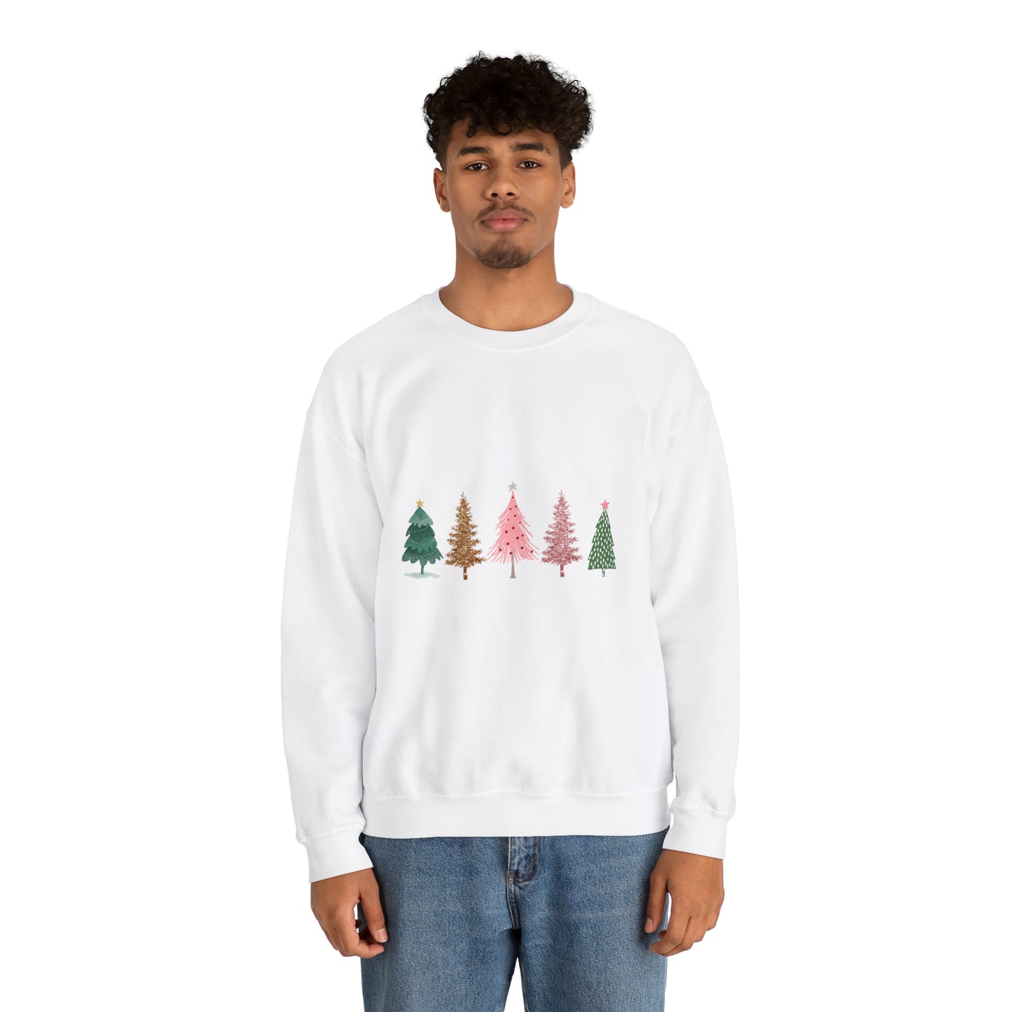 Christmas Trees Gildan Unisex Heavy Blend™ Crewneck Sweatshirt