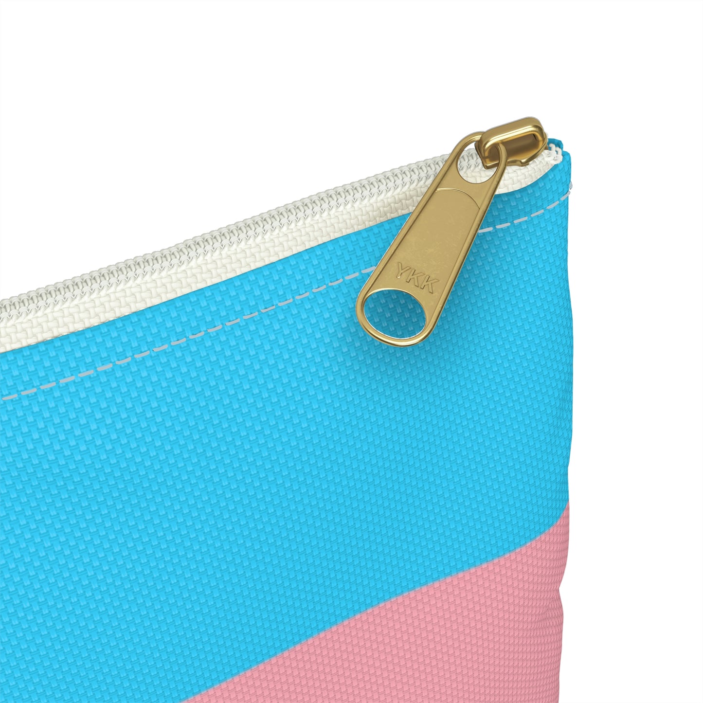 Accessory Pouch Travel Bag Make-up Cosmetic Pink Blue Trans Flag