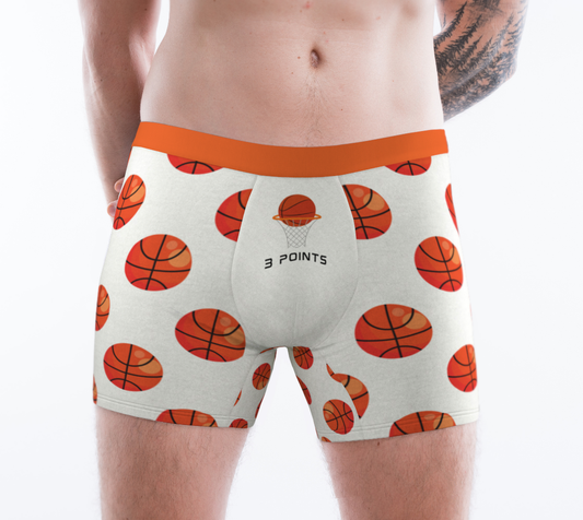 Boxer Briefs Underwear for Men Basketballs