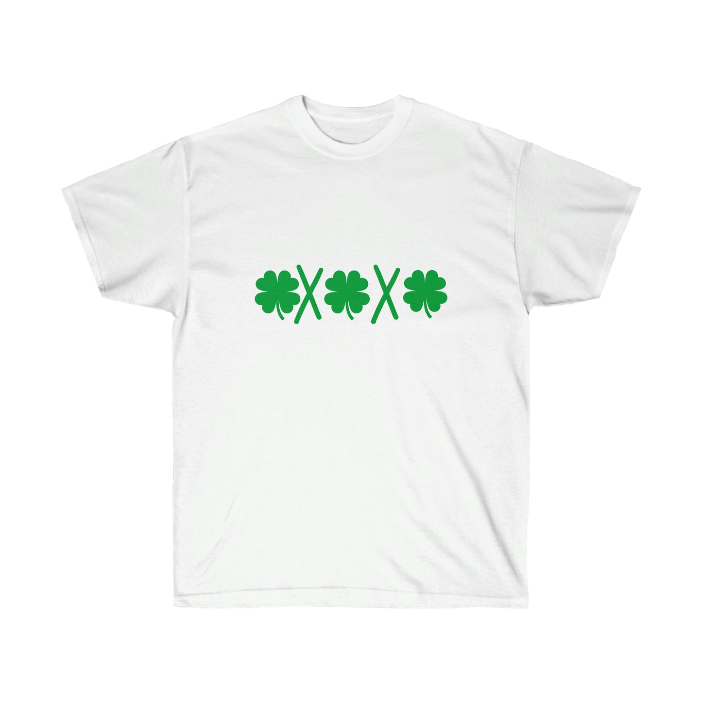 T-Shirt Gildan St. Patricks Day, Shamrock, XOXO, Unisex Ultra Cotton Tee