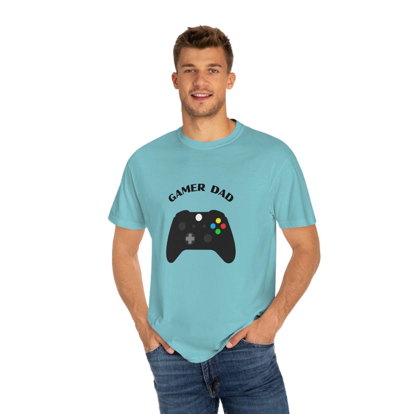 T-Shirt Comfort Colors Gamer Dad Unisex Tee