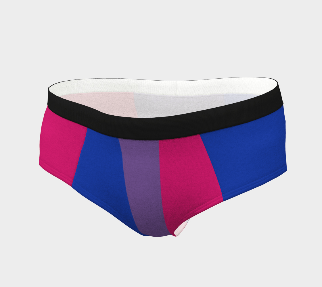 Cheeky Briefs Panties Underwear Comfortable Bisexual Flag Colors –  SunrayStoreCreations