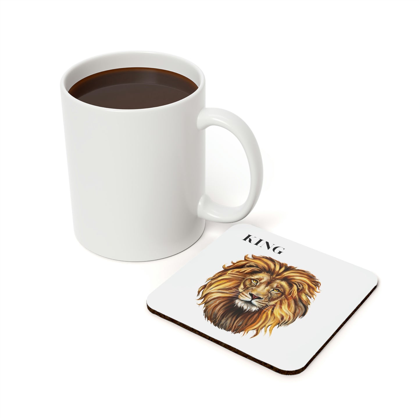 Coaster King Lion Cork Back