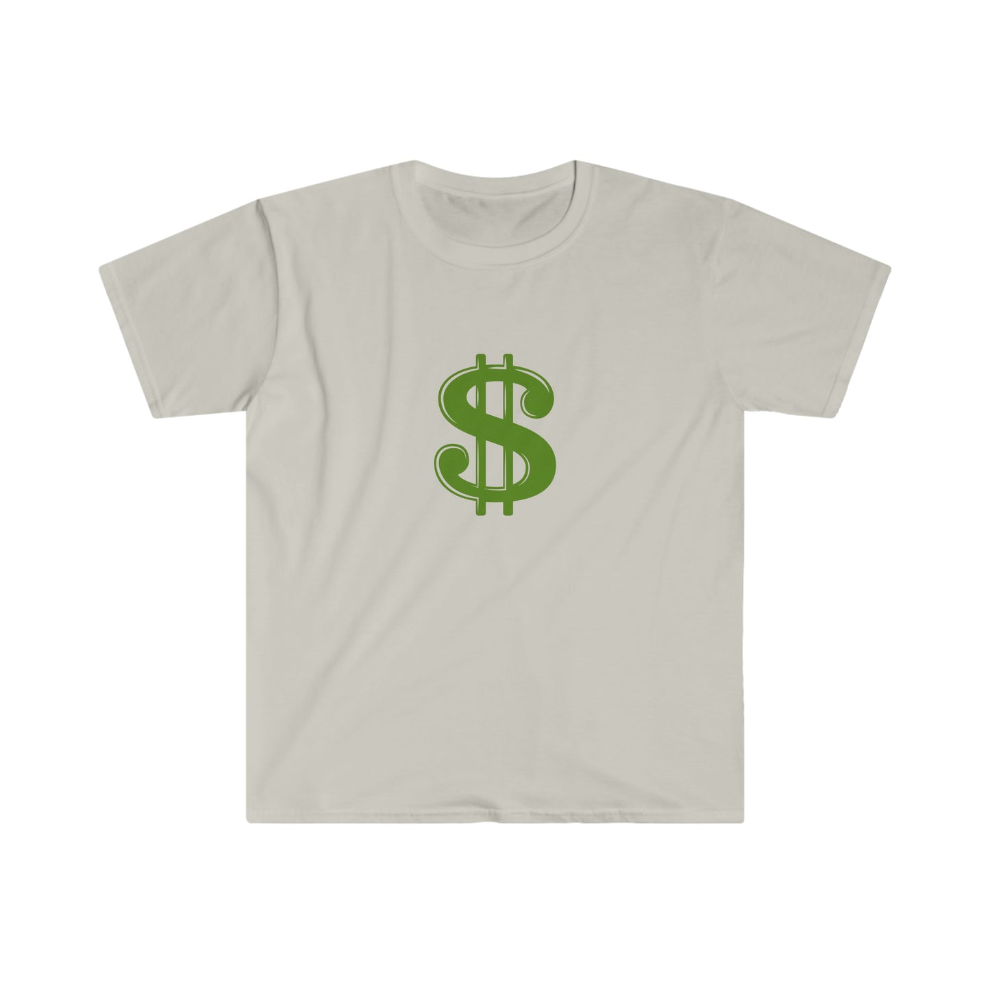 T-Shirt Gildan Unisex Softstyle Dollar Sign Money