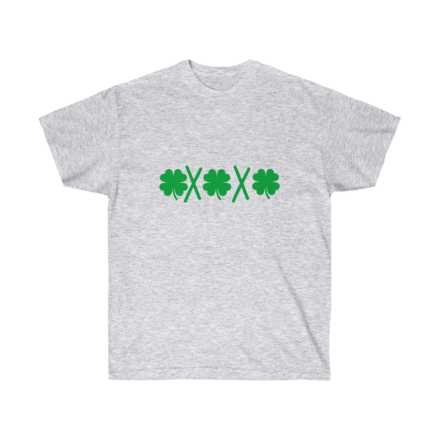 T-Shirt Gildan St. Patricks Day, Shamrock, XOXO, Unisex Ultra Cotton Tee