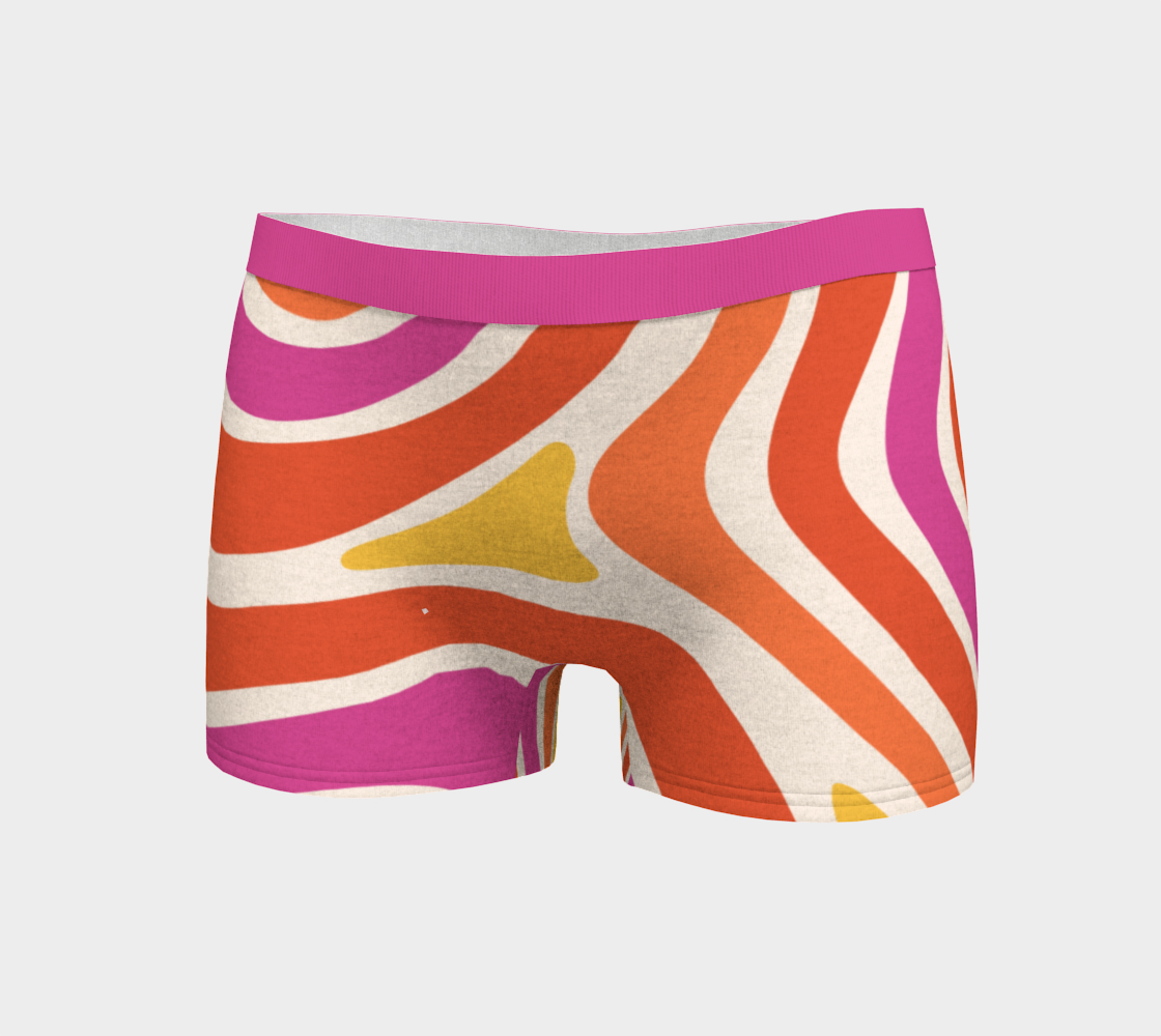 Retro Boy Shorts Boxers Underwear Panties