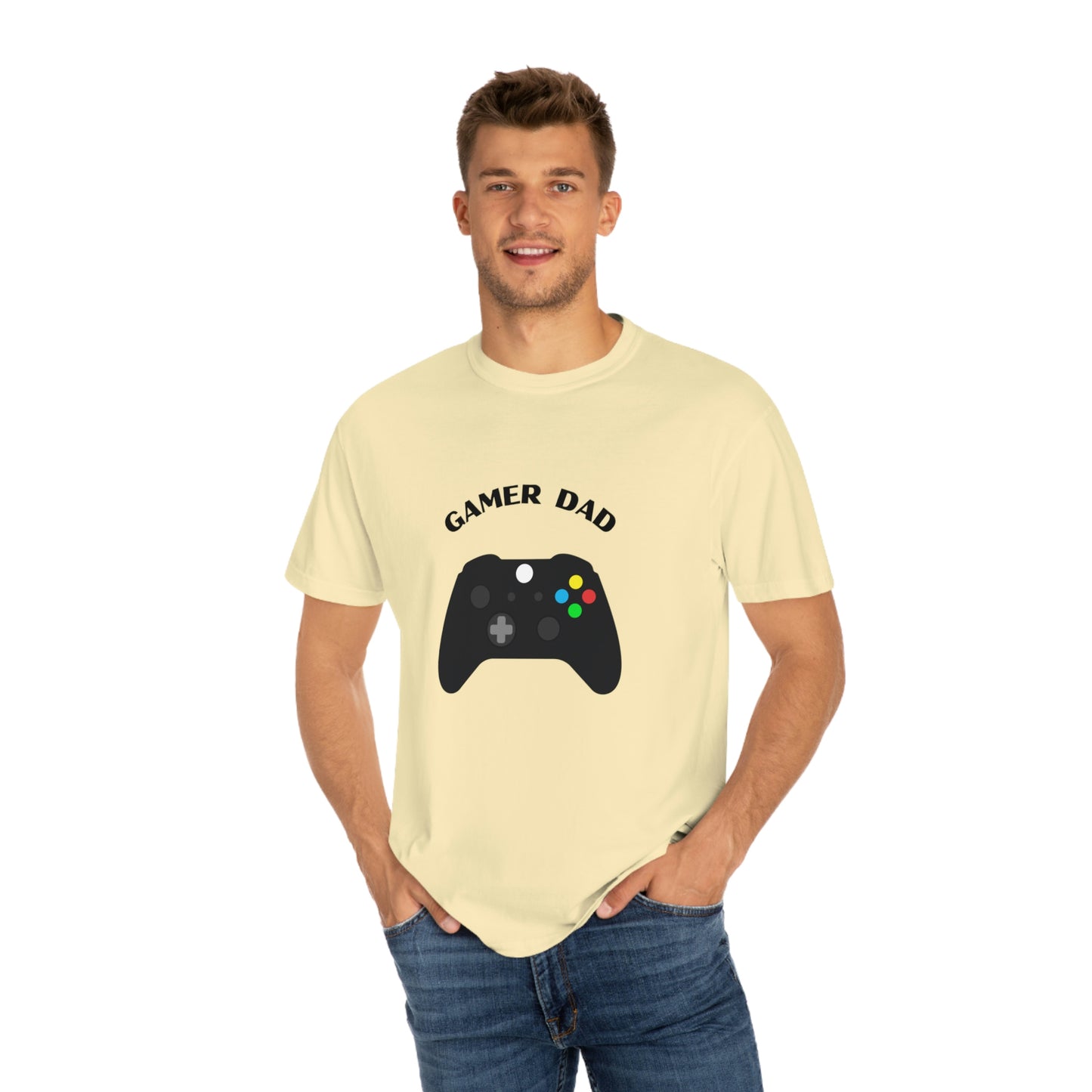 T-Shirt Comfort Colors Gamer Dad Unisex Tee