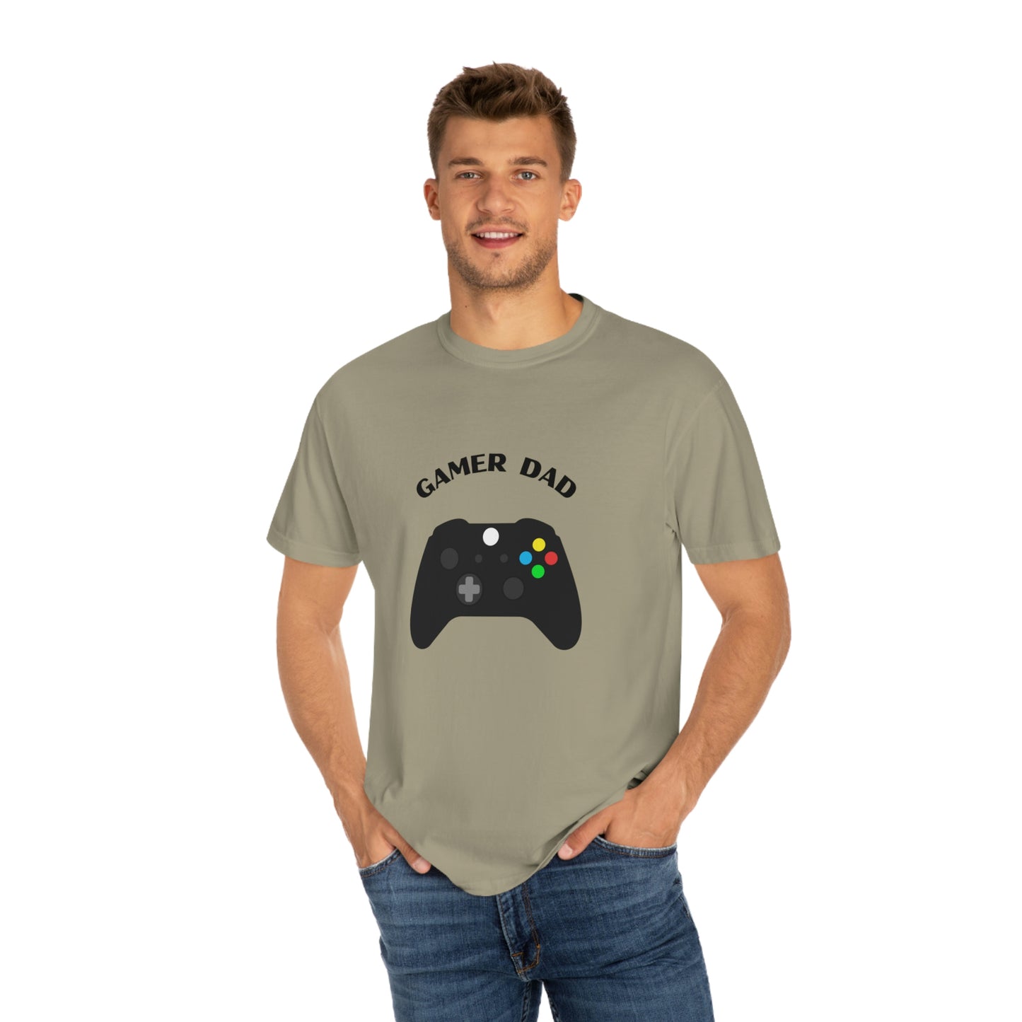 T-Shirt Comfort Colors Gamer Dad Unisex Tee