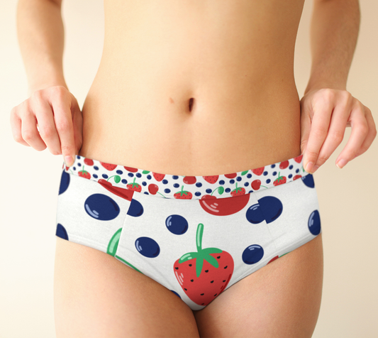 Fruit Cheeky Briefs Panties