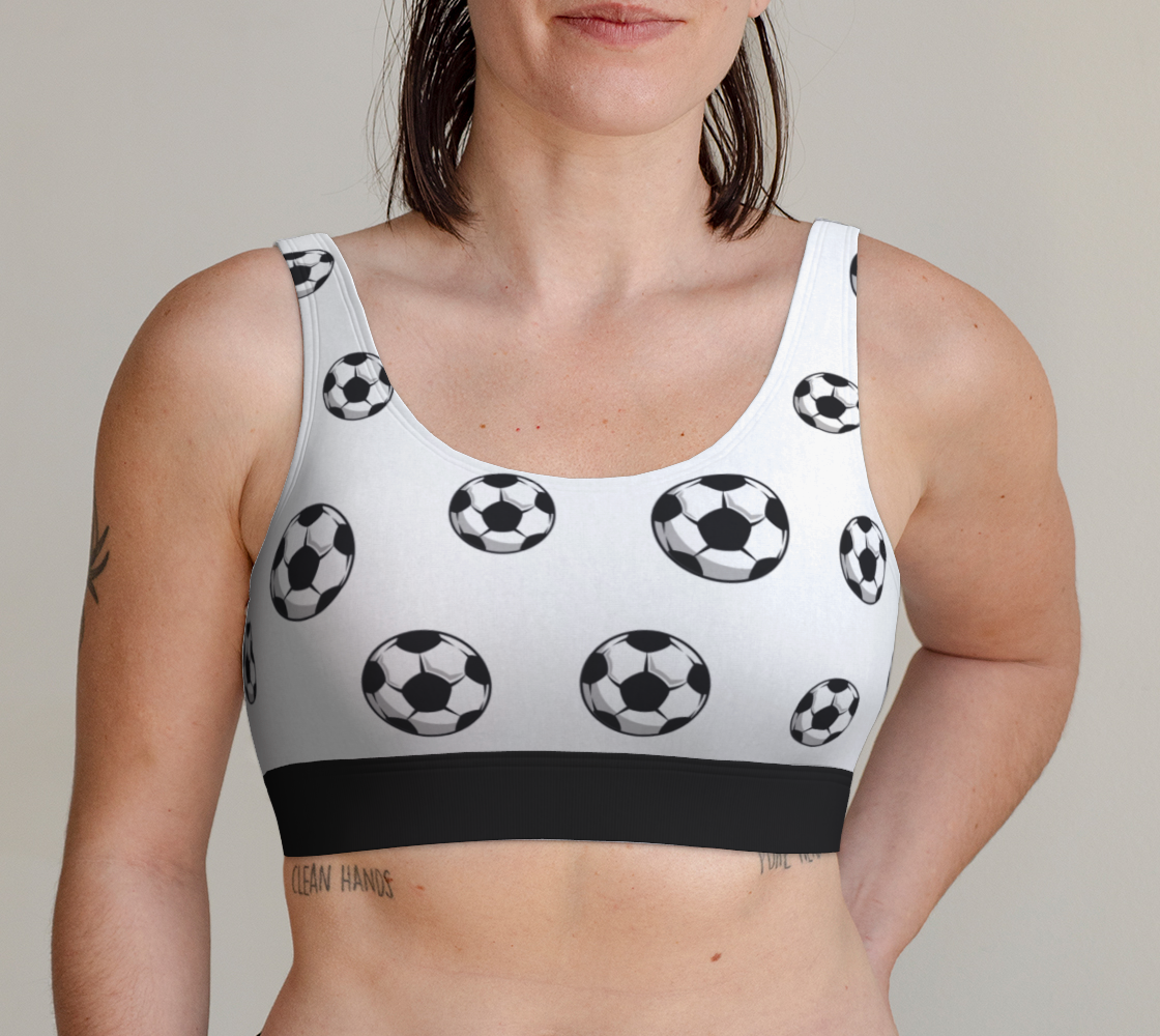 Sports Bra For Women Comfortable Soccer Balls Sport