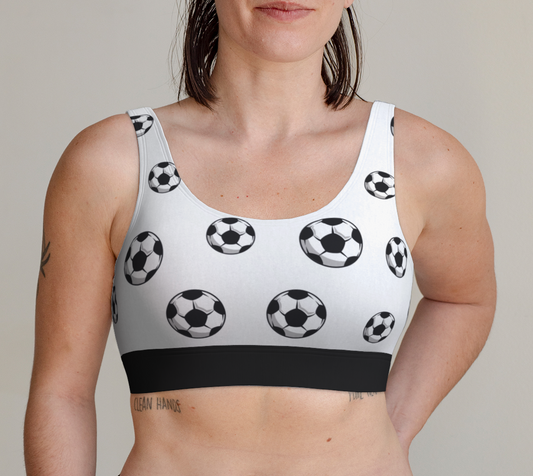 Sports Bra For Women Comfortable Soccer Balls Sport