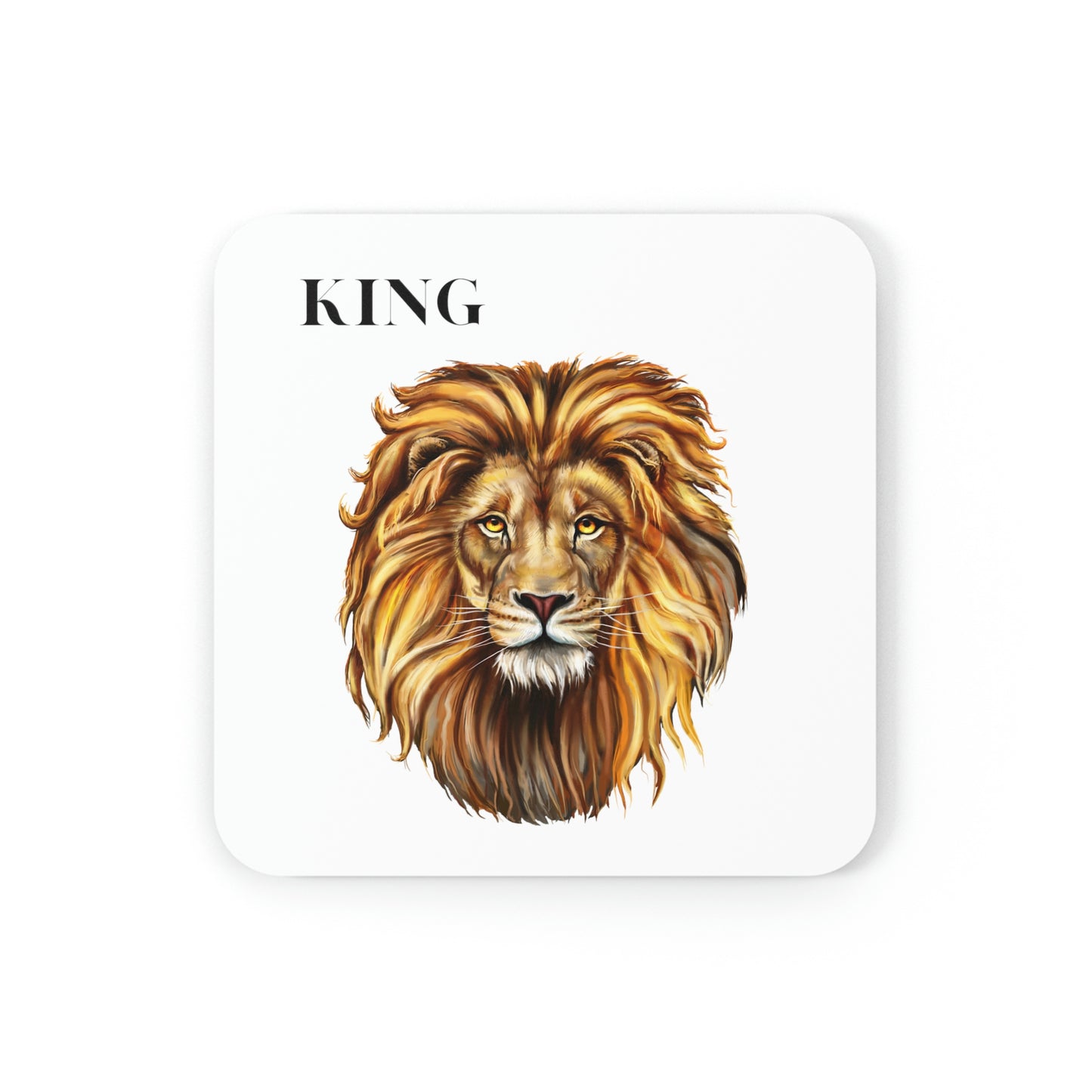 Coaster King Lion Cork Back