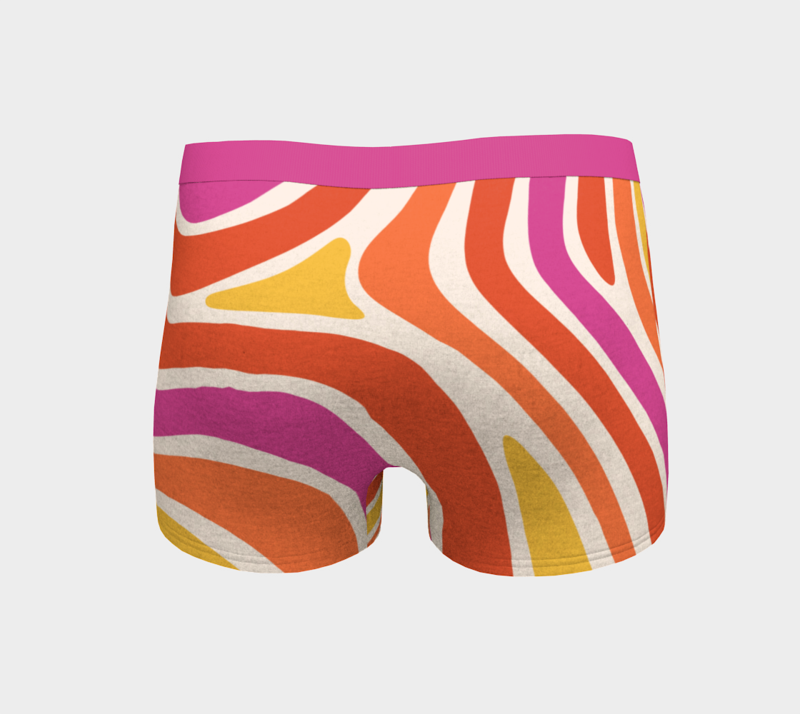 Retro Boy Shorts Boxers Underwear Panties