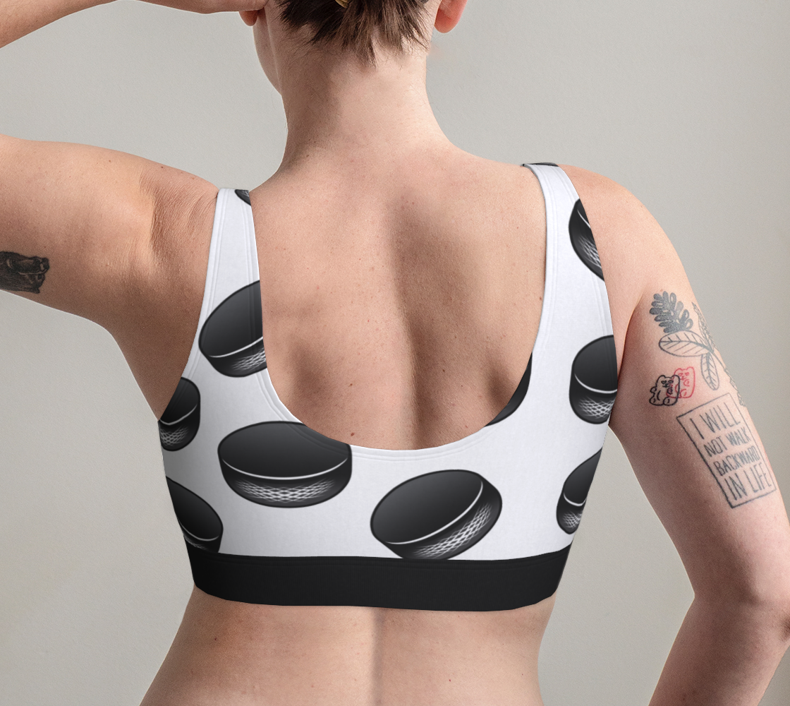 Sports Bra For Women Comfortable Hockey Pucks Sport