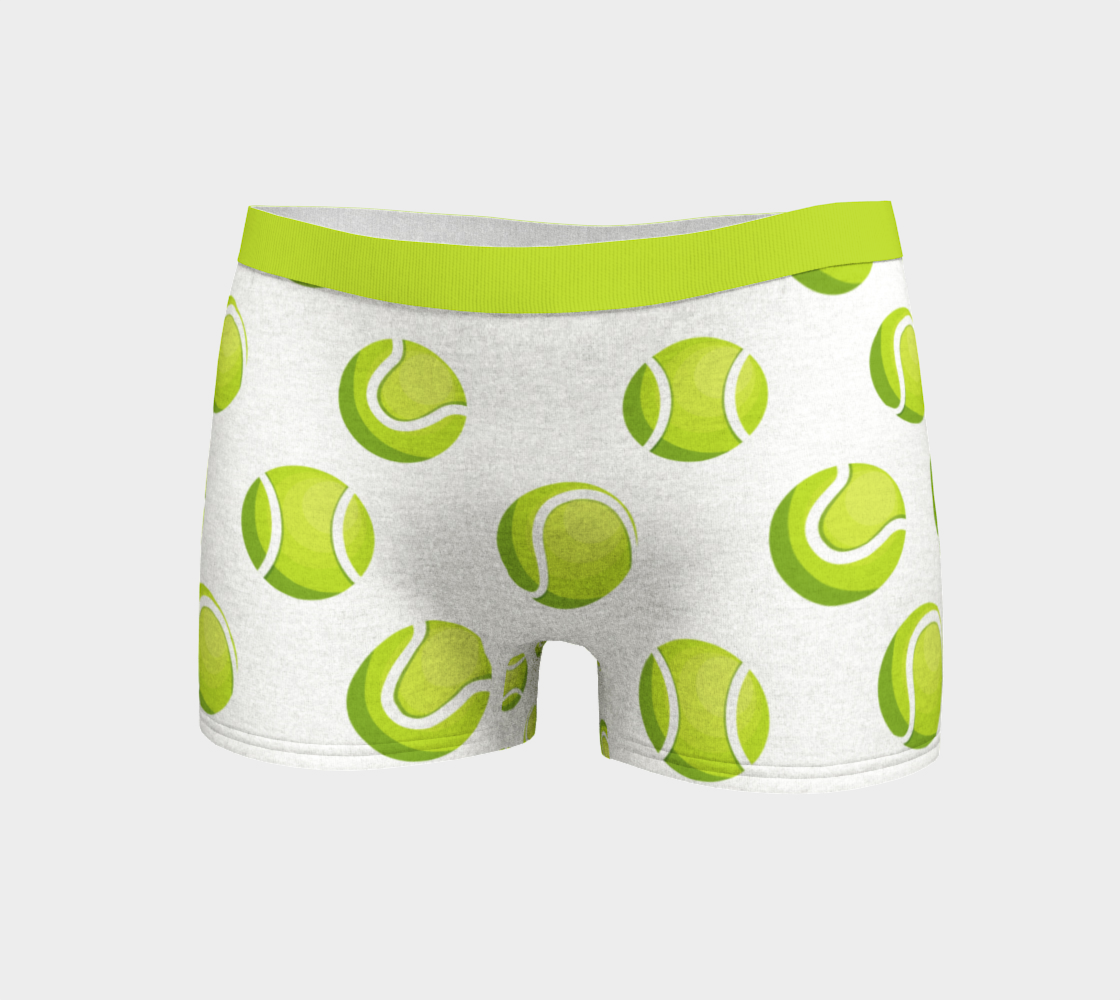 Boy Shorts Underwear Panties for Women Tennis Balls Sport