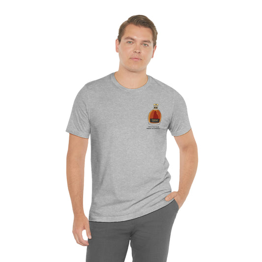 T-Shirt Bella + Canva Drink of Choice Unisex Jersey Short Sleeve Tee Cognac Mens Womens