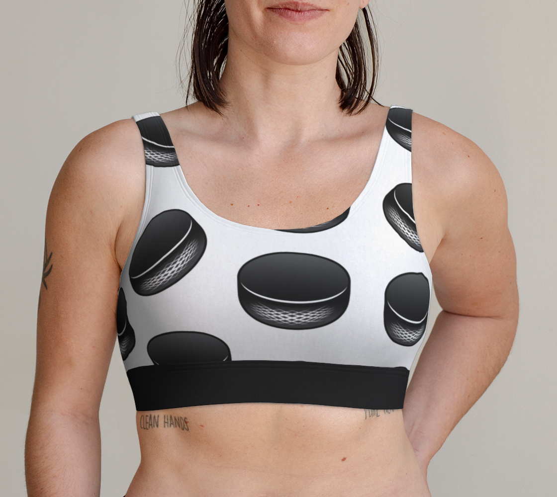 Sports Bra For Women Comfortable Hockey Pucks Sport