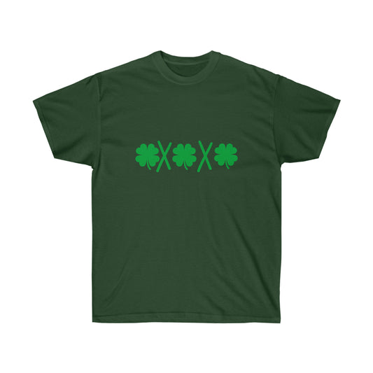 T-Shirt Gildan St. Patricks Day, Shamrock, XOXO, Unisex Ultra Cotton Tee