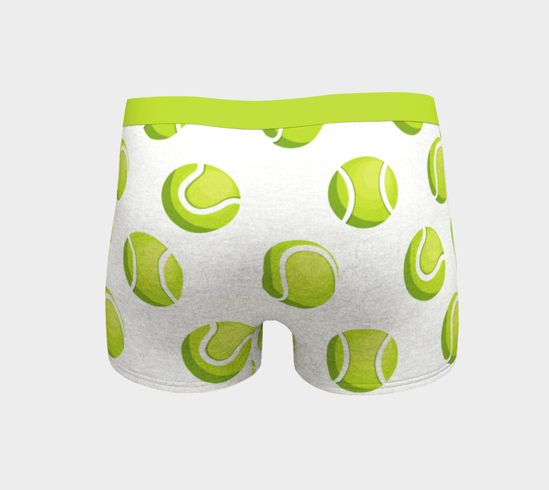 Boy Shorts Underwear Panties for Women Tennis Balls Sport