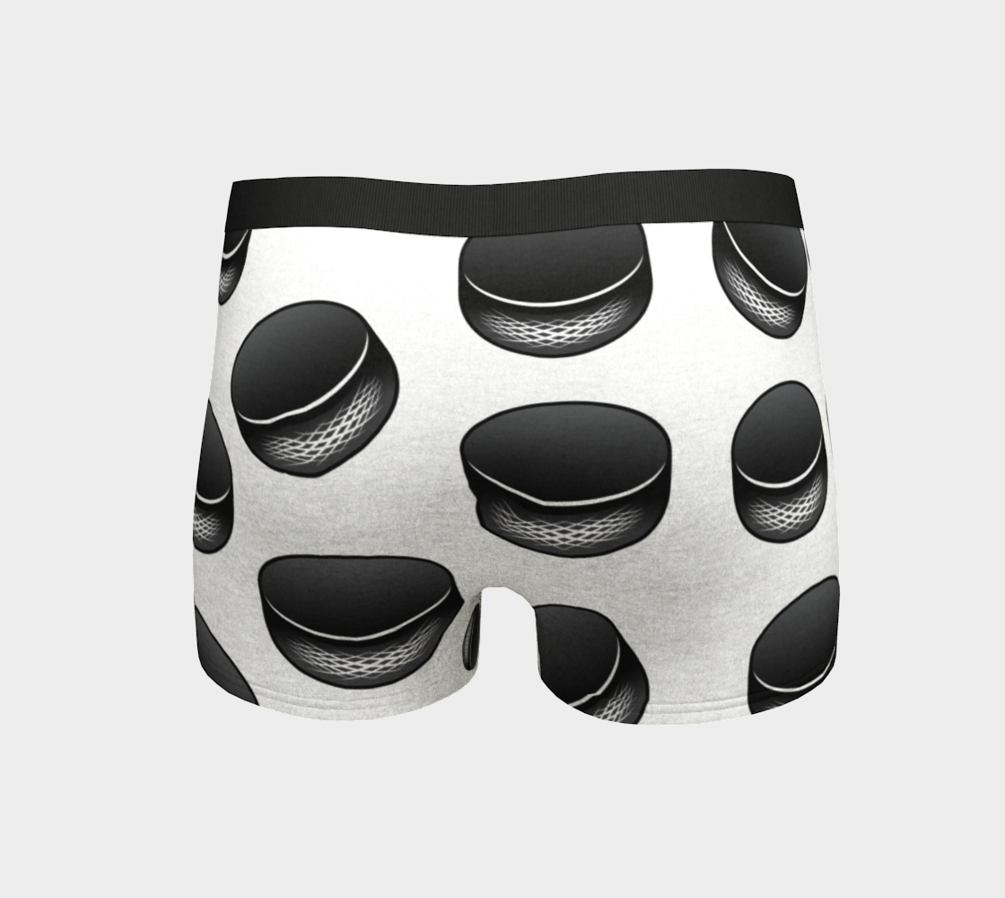 Boy Shorts Underwear Panties for Women Hockey Pucks Sports