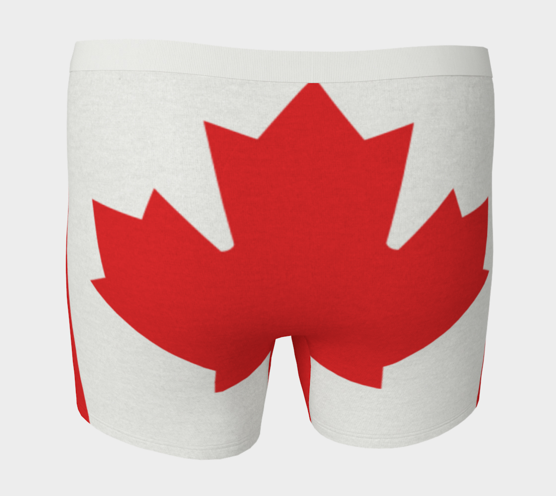 Boxer Briefs Underwear For Men Comfortable Canada Flag